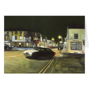 Taxi Cab, Cardiff, Wales, Förenade kungariket OBS Kort