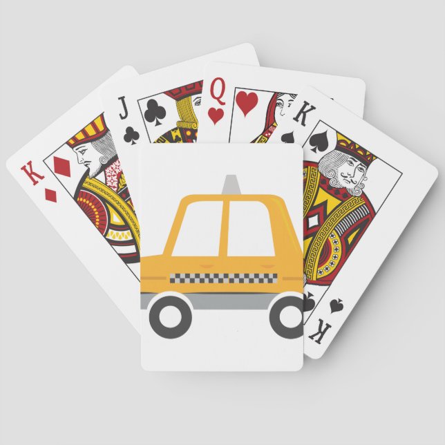 Taxi Cab Casinokort (Baksidan)