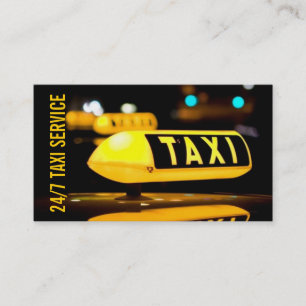 Taxi, Cab, Driver, Transport, Affärskort Visitkort
