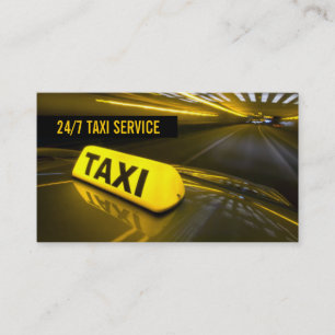 Taxi, Cab, Driver, Transport, Affärskort Visitkort