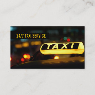 Taxi, Cab, Driver, Transport, Affärskort Visitkort