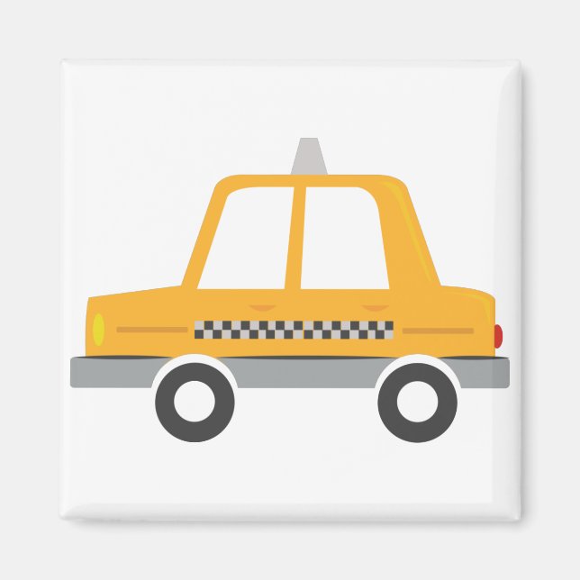 Taxi Cab Magnet (Framsidan)