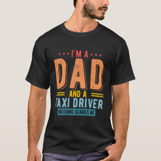 Taxi-drivrutinen Pappa Skrämmer ingenting mig Taxi T Shirt