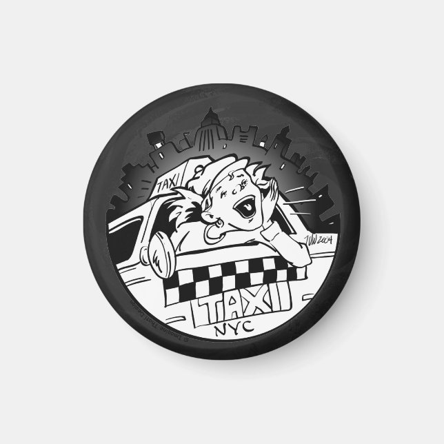Taxi Girl Magnet (Framsidan)
