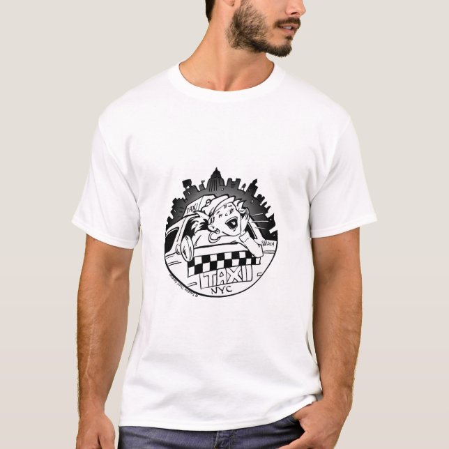 Taxi Girl T-shirt (Framsida)