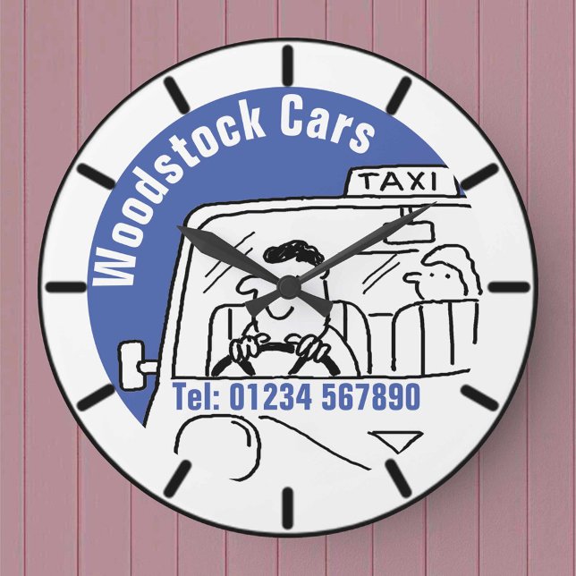 Taxi-hyttens privata hyreskonstruktion stor klocka (Skapare uppladdad)