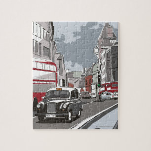 Taxi i London Pussel