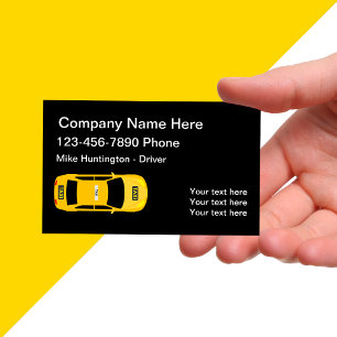 Taxi Modern Visitkort