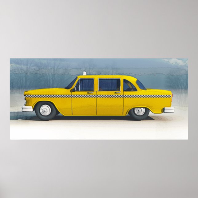 Taxi nyc poster (Framsidan)