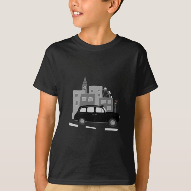Taxi Scene Tee Shirt (Framsida)
