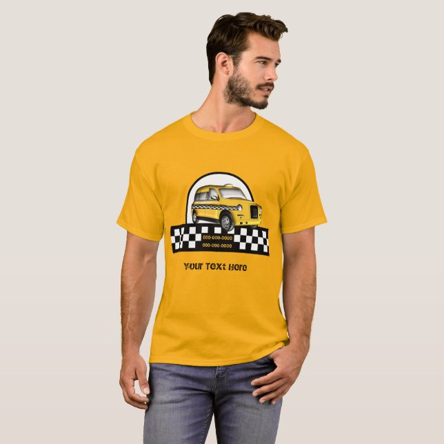Taxi Service T Shirt (Hel framsida)