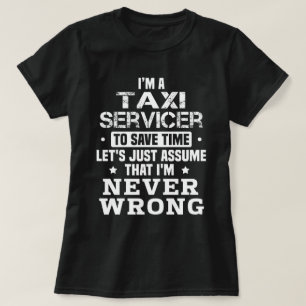 Taxi Servicer T Shirt
