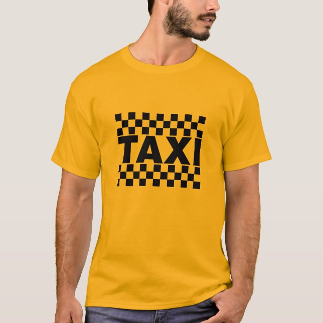 Taxi ~ Taxi Cab ~ bil för hyreskontrakt T Shirt (Framsida)