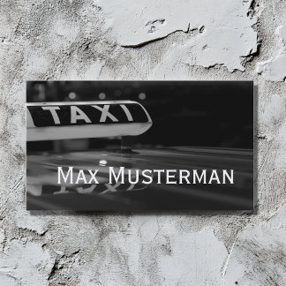 TAXI Visitenkarten Visitkort