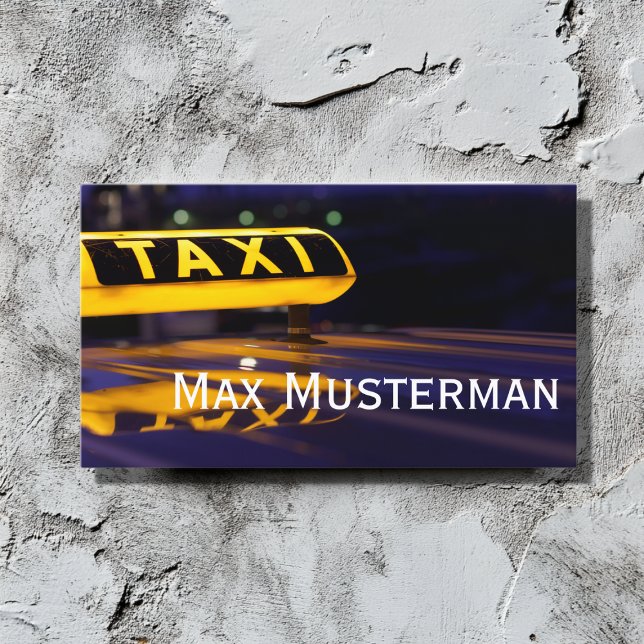 TAXI Visitenkarten Visitkort (Skapare uppladdad)