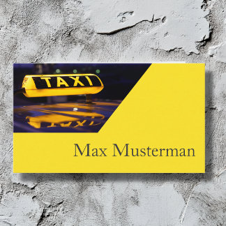 TAXI Visitenkarten Visitkort