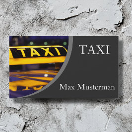 TAXI Visitenkarten Visitkort