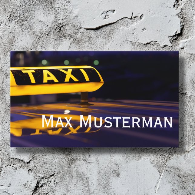 TAXI Visitenkarten Visitkort (Skapare uppladdad)