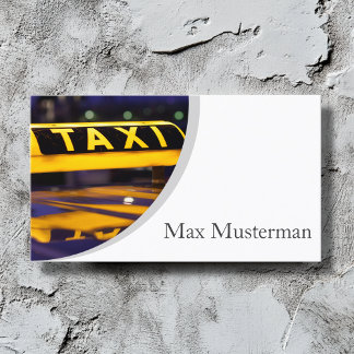 TAXI Visitenkarten Visitkort