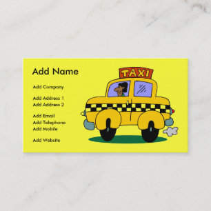 Taxi Visitkort