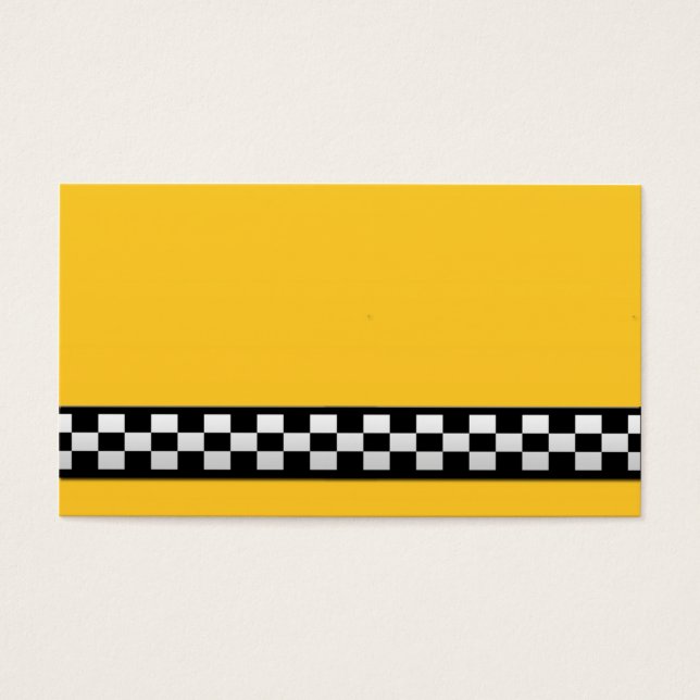 Taxi Visitkort (Framsidan)