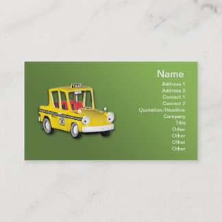 Taxi Visitkort