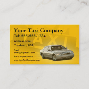 TaxiANPASSADEvisitkortar Visitkort