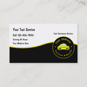 TaxiCabvisitkortar Visitkort