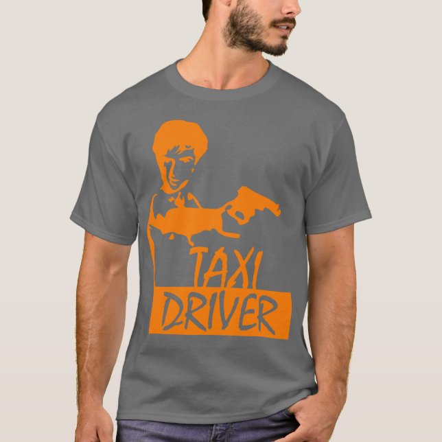 Taxichaufför T Shirt (Framsida)