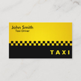 Taxichaufför - visitkortar visitkort