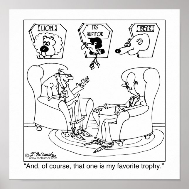 Taxidermist & IRS Poster (Framsidan)