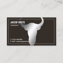 Taxidermist Visitkort