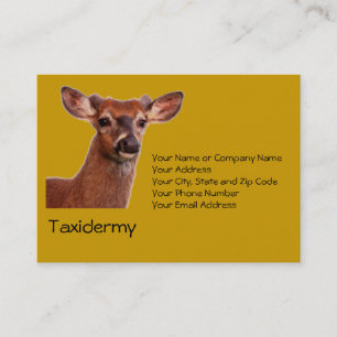 Taxidermy-Affärskort Visitkort