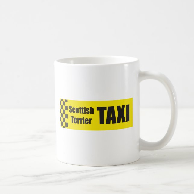 TaxiskottTerrier Kaffemugg (Höger)