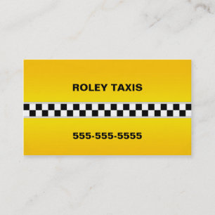 Taxivisitkort Visitkort