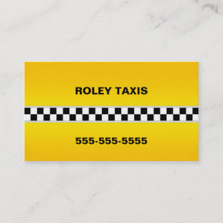 Taxivisitkort Visitkort