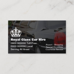 Taxivisitkortar Visitkort