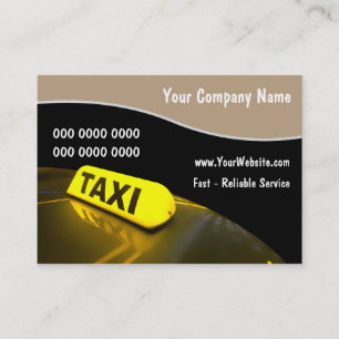 Taxivisitkortar Visitkort