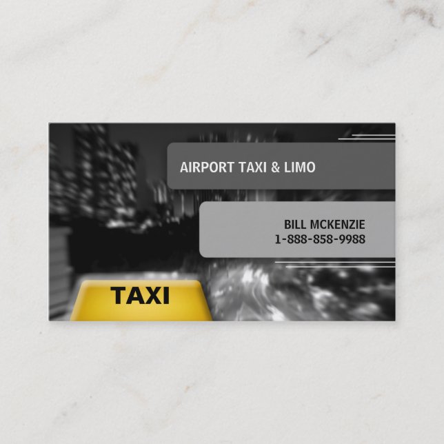 TaxivisitkortCab 2 Visitkort (Framsida)