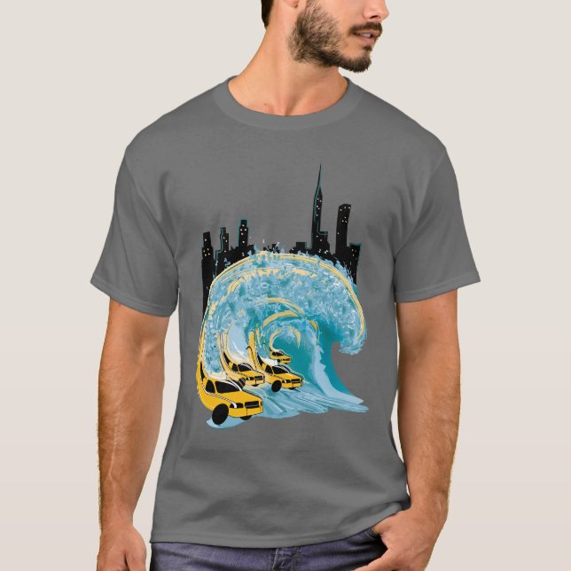 taxiwave tee shirt (Framsida)