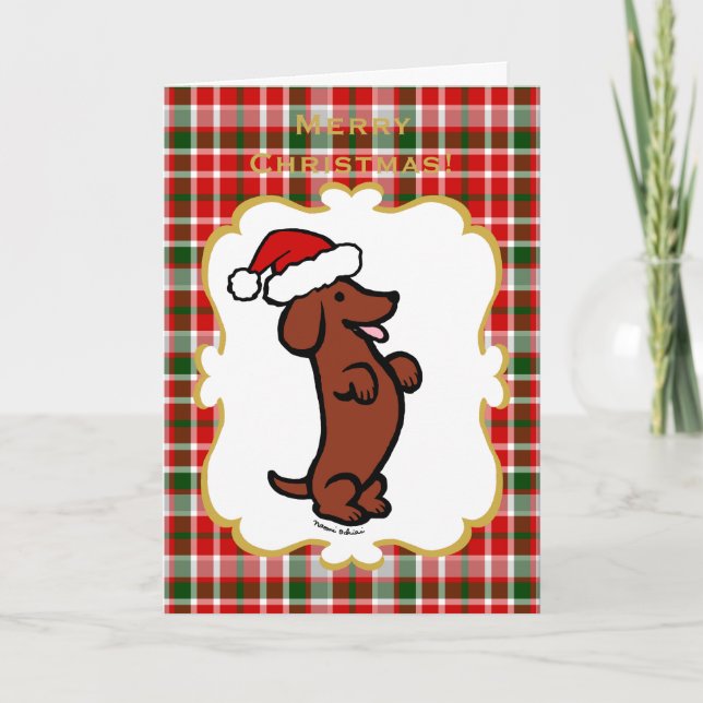 TaxjulSanta hatt Helgkort (Framsida)
