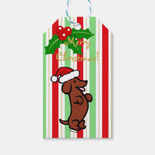 TaxjulSanta hatt Presentetikett