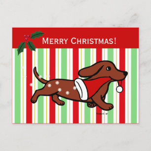 Taxjultecknad Helg Vykort