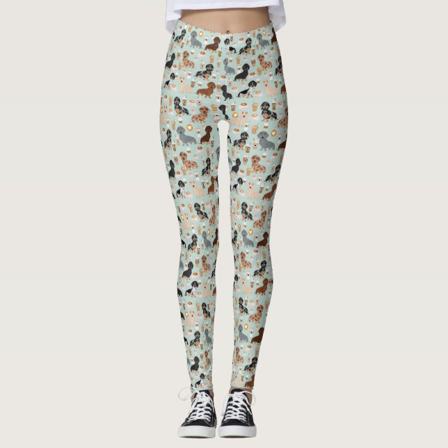Taxkaffedesign Leggings (Framsida)
