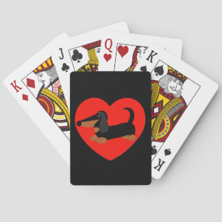 Taxkärlek som leker kort casinokort