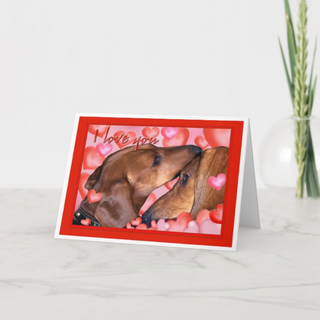 Taxkärlek - valentines day helgkort (Framsida)