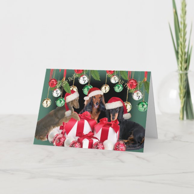 Taxklirr sätta en klocka på kort (Framsida)