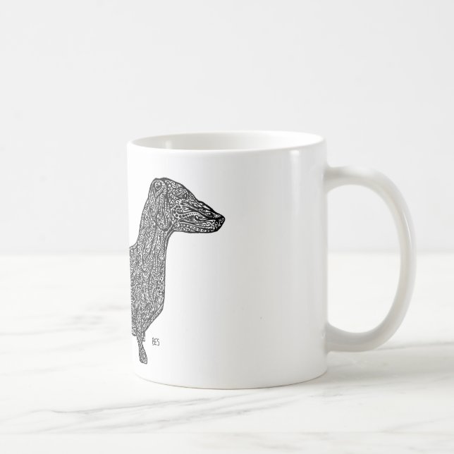 Taxmönstermugg Kaffemugg (Höger)