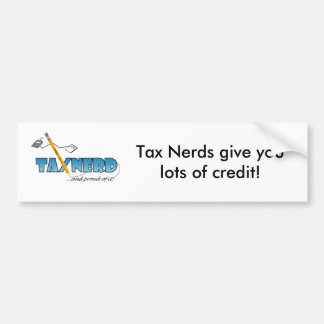 TaxNerd bildekal 2