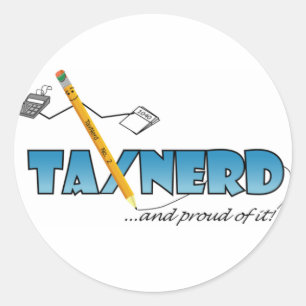 TaxNerd klistermärke